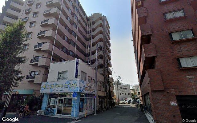 クリオ川崎伍番館の外観（Googleストリートビュー）