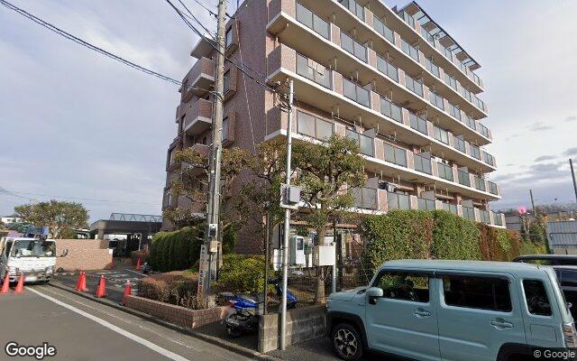 グリーンビレッジひばりが丘の外観（Googleストリートビュー）