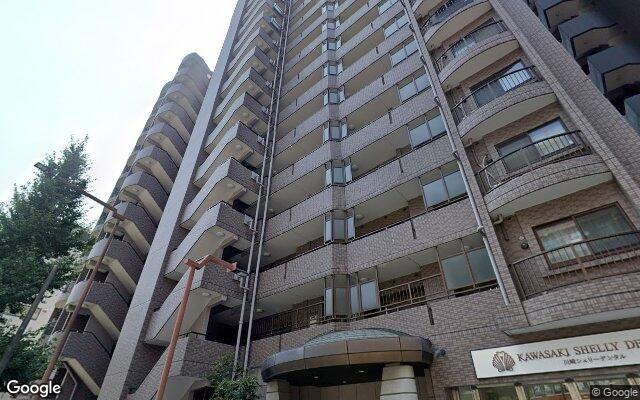 ナイスアーバン川崎の外観（Googleストリートビュー）