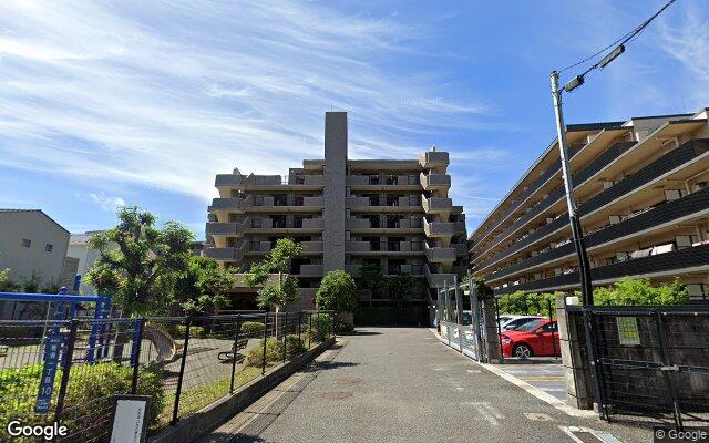 サンヴェール鎌倉岩瀬の外観（Googleストリートビュー）