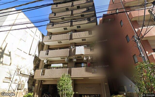 ケーエヌマンション相模原第1の外観（Googleストリートビュー）