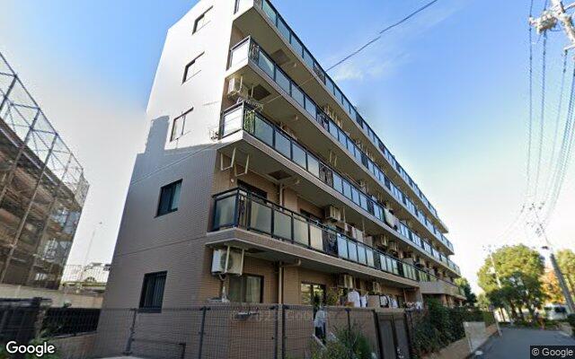 マイキャッスル登戸の外観（Googleストリートビュー）