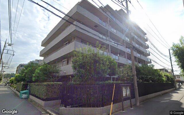 ソフィア大倉山エルグランデの外観（Googleストリートビュー）