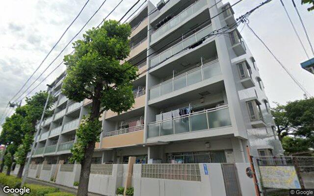 宿河原パークハウス壱弐番館の外観（Googleストリートビュー）