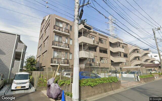 港北ニュータウンナイスステージ江田の外観（Googleストリートビュー）