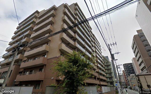 伊勢佐木南パークハウス壱番館の外観（Googleストリートビュー）
