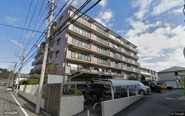 ビューネ日吉の外観（Googleストリートビュー）