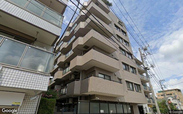 ノーブル横浜岡野公園の外観（Googleストリートビュー）