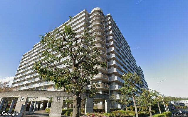 港北パークヒルズ1番館の外観（Googleストリートビュー）