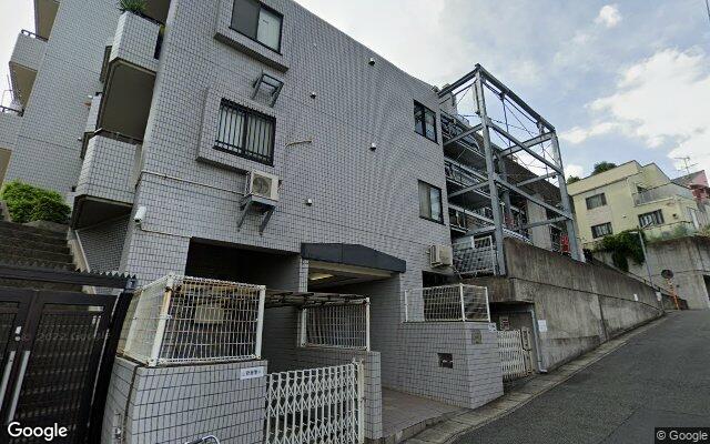 ニューウェルテラス元住吉の外観（Googleストリートビュー）
