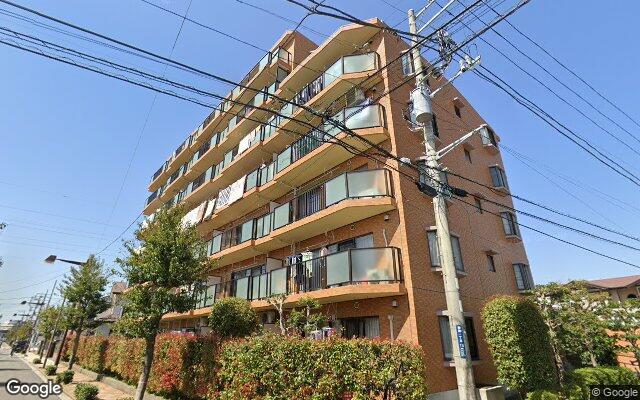ダイアパレス平塚御殿の外観（Googleストリートビュー）