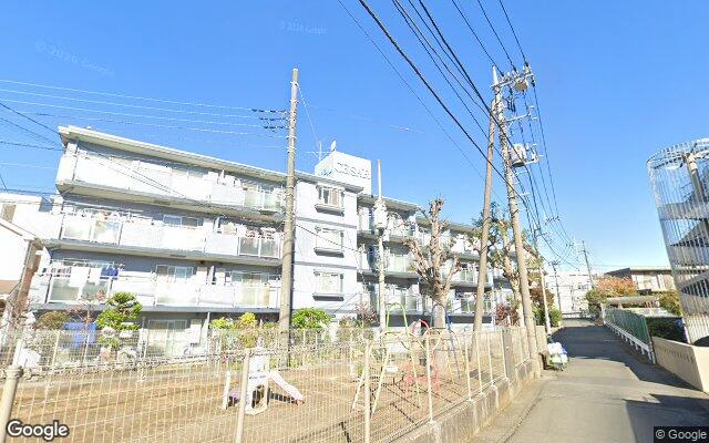 セザール京王稲田堤の外観（Googleストリートビュー）