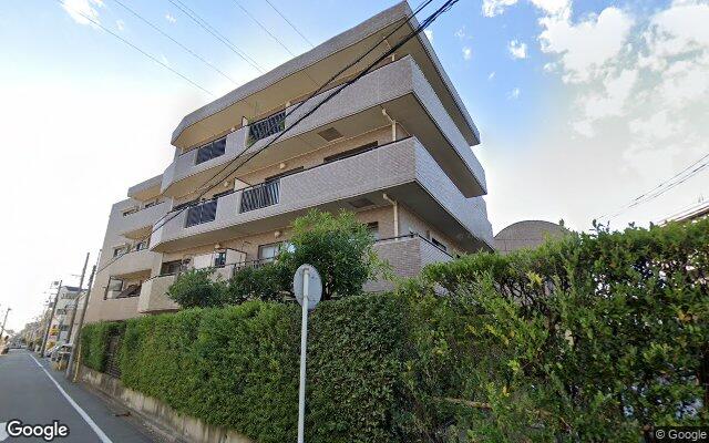 日吉南パークホームズ四番館の外観（Googleストリートビュー）