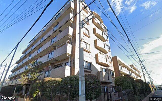 朝日パリオ淵野辺の外観（Googleストリートビュー）