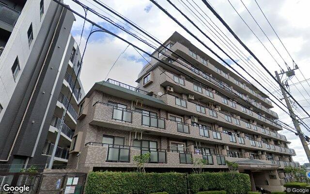 ライオンズヒルズ妙蓮寺の外観（Googleストリートビュー）