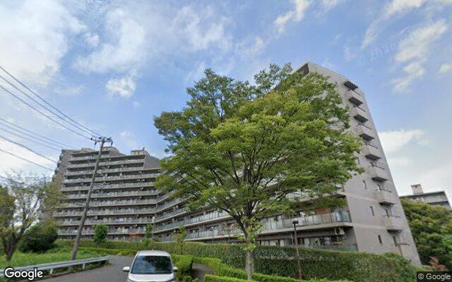 横浜星の丘ビューシティC棟アリエスルーフの外観（Googleストリートビュー）