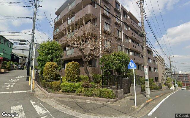 シーアイマンション鷺沼の外観（Googleストリートビュー）