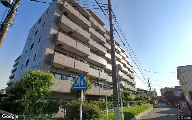 アルカサル川崎の外観（Googleストリートビュー）