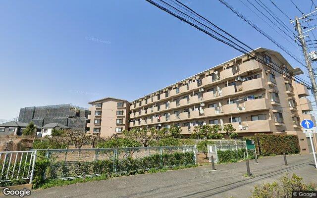 ルアール多摩川フェリエの外観（Googleストリートビュー）