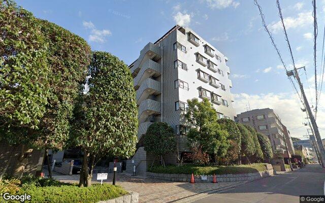 エンゼルパークハイツ綱島参番館の外観（Googleストリートビュー）