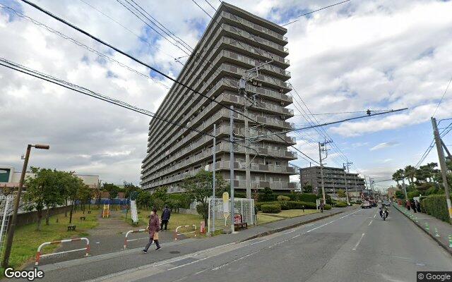 藤和ハイタウン湘南茅ケ崎の外観（Googleストリートビュー）