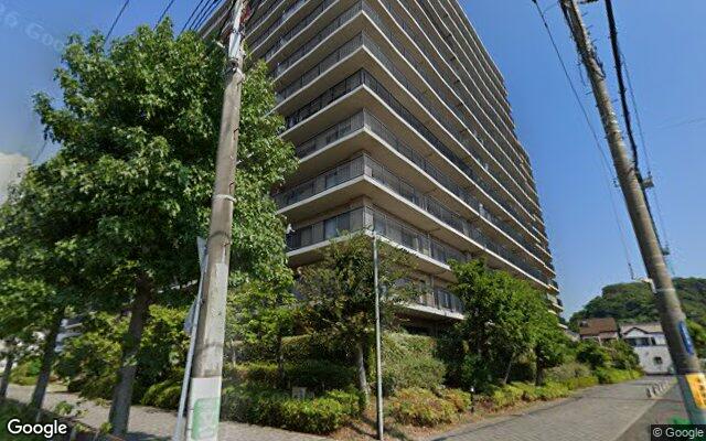 久里浜海岸パークホームズの外観（Googleストリートビュー）