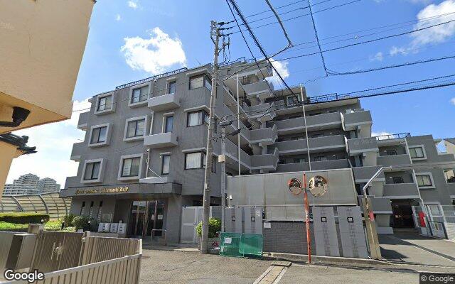 ライオンズマンション和田町第2の外観（Googleストリートビュー）