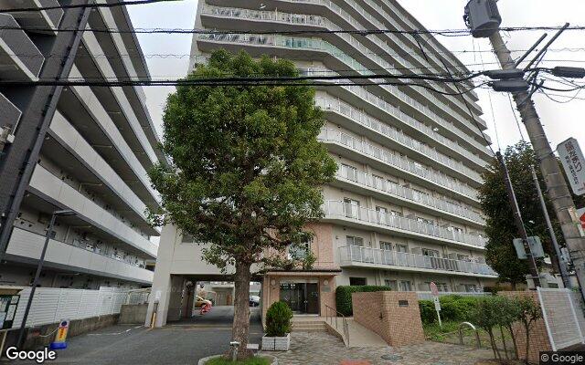 さがみのパークハイツの外観（Googleストリートビュー）