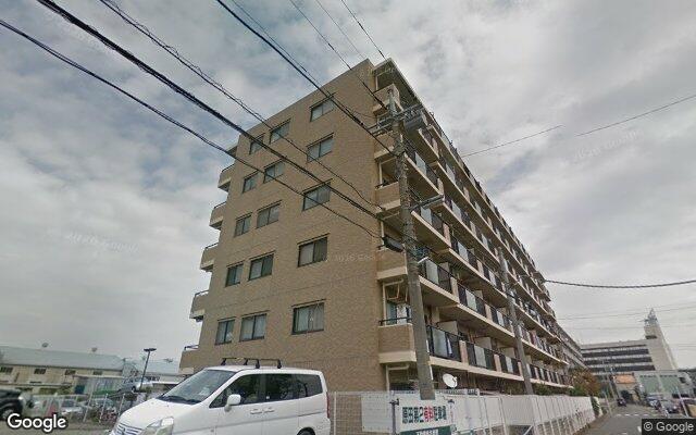 ライオンズガーデン平塚の外観（Googleストリートビュー）