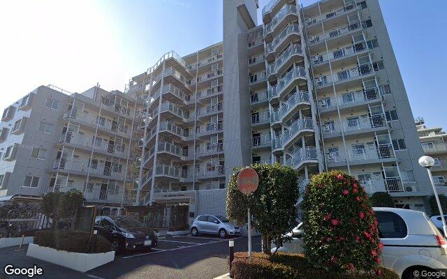 クリオ南林間弐番館の外観（Googleストリートビュー）