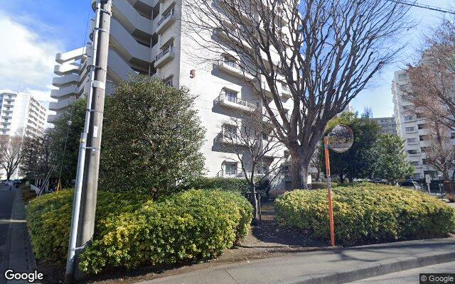 プラザシティ相模大野5号棟の外観（Googleストリートビュー）