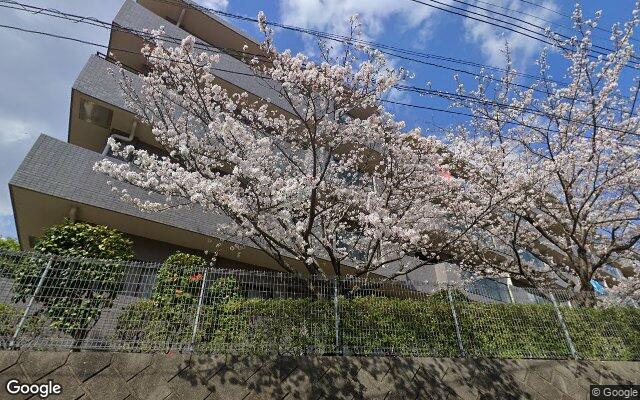 東建ニューハイツ緑園都市の外観（Googleストリートビュー）