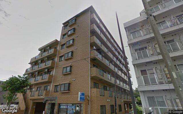 ライオンズマンション磯子第3の外観（Googleストリートビュー）