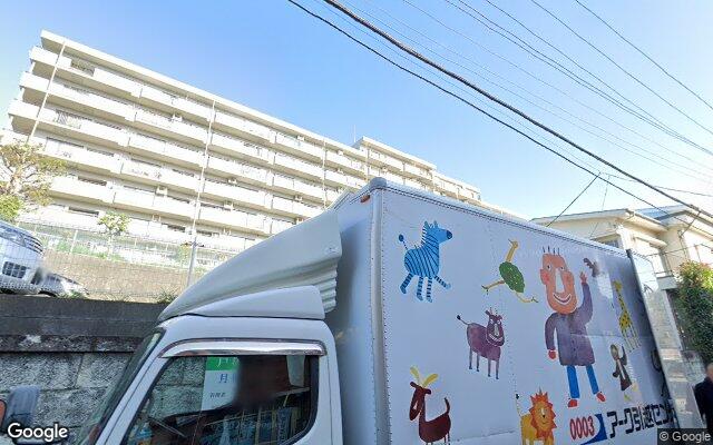 戸塚ヒルズの外観（Googleストリートビュー）