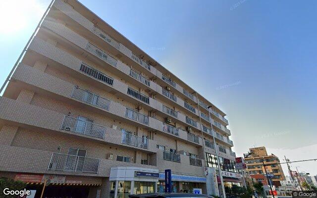 コスモ川崎京町の外観（Googleストリートビュー）