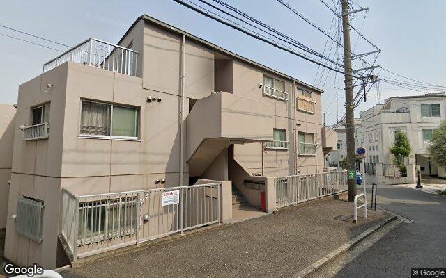コスモ横浜藤棚弐番館の外観（Googleストリートビュー）