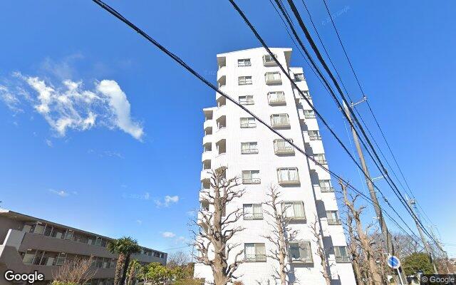シャルマン横浜中山の外観（Googleストリートビュー）