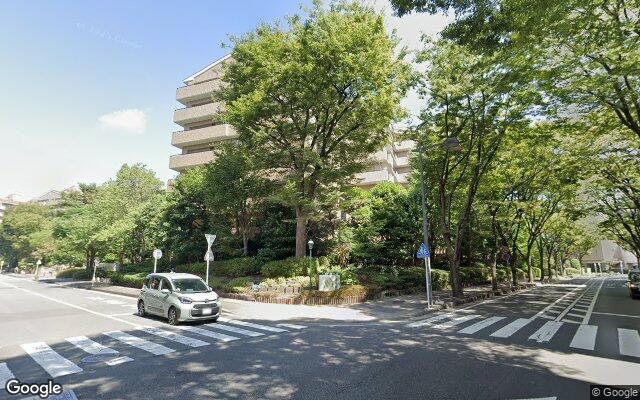 パークシティ本牧G棟の外観（Googleストリートビュー）