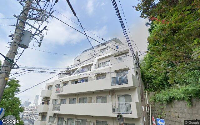 エクレール横浜3番館の外観（Googleストリートビュー）