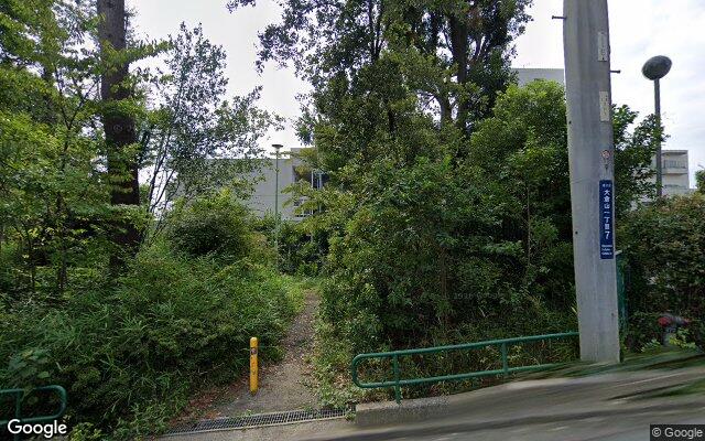 ヒルズ大倉山の外観（Googleストリートビュー）
