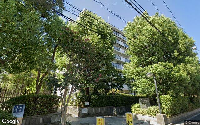 コープ野村バードウッド鶴見1番館の外観（Googleストリートビュー）