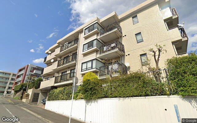 鷺沼南パークホームズの外観（Googleストリートビュー）