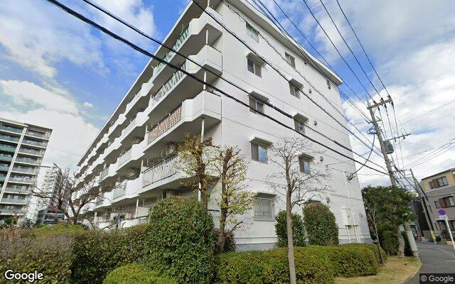 えびな国分団地5号棟の外観（Googleストリートビュー）
