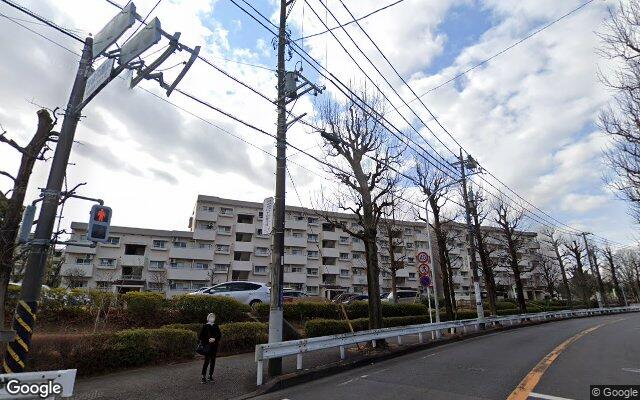 霧が丘グリーンタウン第4住宅1-9号棟の外観（Googleストリートビュー）