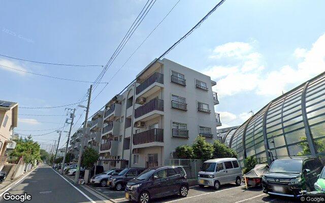 ニックハイム保土ヶ谷第2の外観（Googleストリートビュー）
