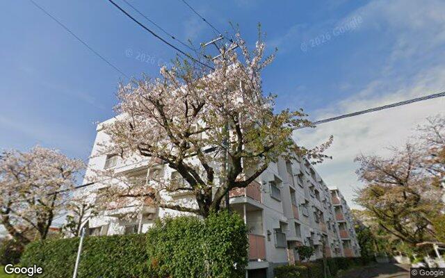 厚木そりだハイツ14号棟の外観（Googleストリートビュー）
