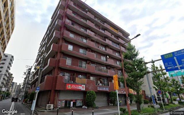 ライオンズマンション川崎第3の外観（Googleストリートビュー）