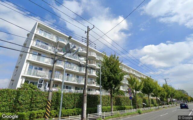 シーアイマンション東戸塚A棟の外観（Googleストリートビュー）