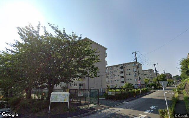 西ヶ谷ハイツの外観（Googleストリートビュー）