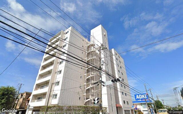 西鎌倉コーポの外観（Googleストリートビュー）